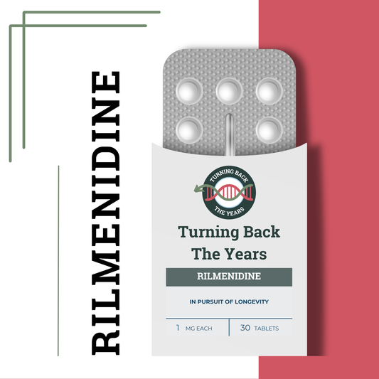 Rilmenidine 1mg - 30 Tablets - Turning Back the Years